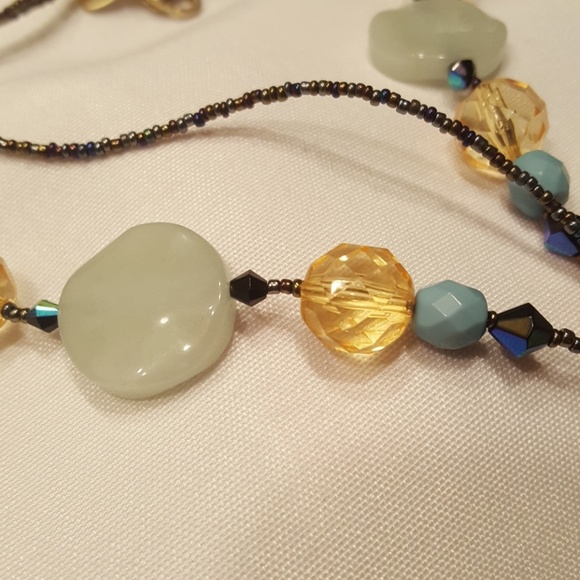 Lia Sophia Cayman gen Jade 16-19" necklace - Picture 3 of 4